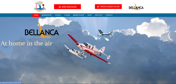 Bellanca Champion Club membership site